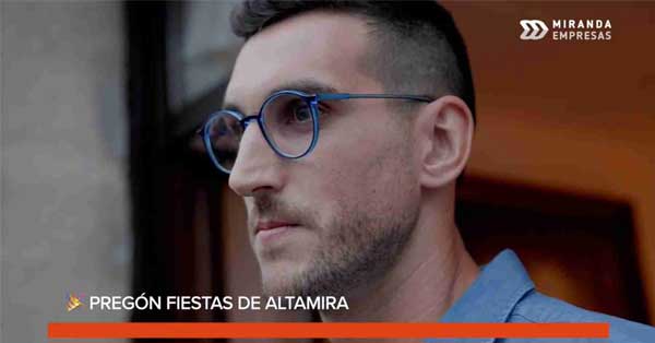 Pregón de las Fiestas Patronales de Altamira a cargo de Sergio Herrera