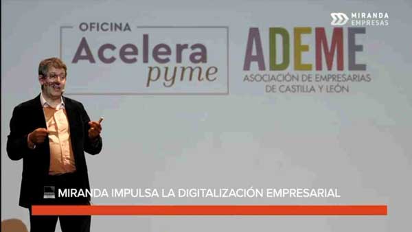 ADEME presenta la Oficina Acelera Pyme en Miranda de Ebro