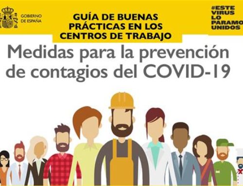 Buenas prácticas de prevención en los centros de trabajo frente al COVID-19