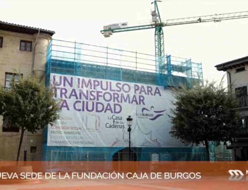 Comienzan las obras en la Casa de las Cadenas de la sede de la Fundación Caja de Burgos en Miranda